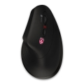 CONNECT IT CMO-2880-BK - Ergonomische draadloze muis Verti TriMode 1000/1600/2400 DPI 2xAAA zwart