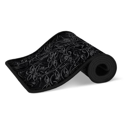 CONNECT IT CMP-1110-LG - Mat voor toetsenbord en muis 88,6x24,5 cm zwart/groen