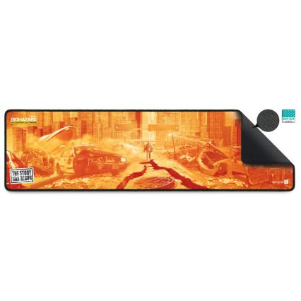 CONNECT IT CMP-1140-LG - Mat voor toetsenbord en muis 88,6x24,5 cm oranje