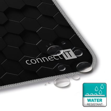 CONNECT IT CMP-2000-XL - Mat voor toetsenbord en muis 79,5x34,5 cm zwart