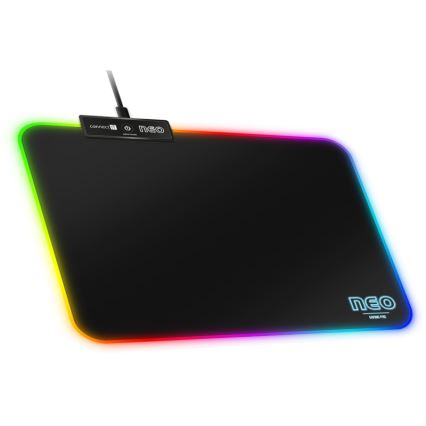 CONNECT IT CMP-3100-SM - LED RGB Gaming muismat 32x24,5 cm zwart