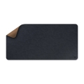 CONNECT IT CMP-4040-LG - Dubbelzijdige bureaumat voor toetsenbord en muis 90 x 40 cm, blauw/bruin