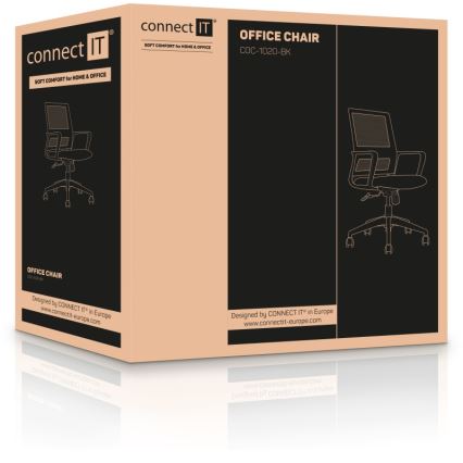 CONNECT IT COC-1020-BK - Bureaustoel ForHealth AlfaPro zwart