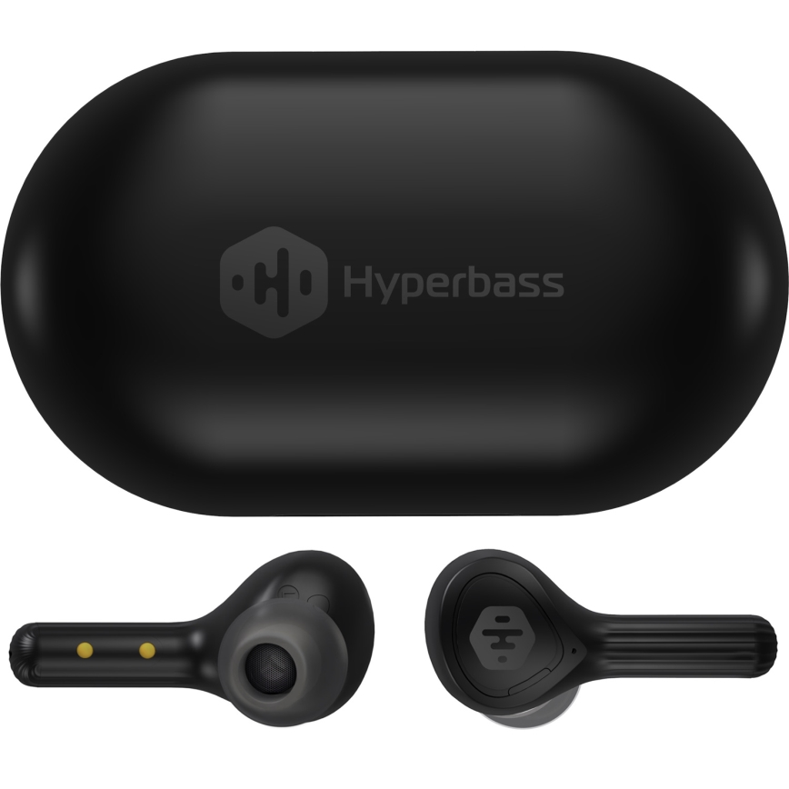 CONNECT IT HEP-5300-BK - Draadloos earphones met een microfoon 300 mAh zwart