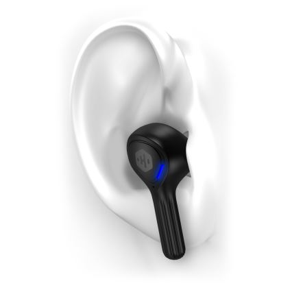 CONNECT IT HEP-5300-BK - Draadloos earphones met een microfoon 300 mAh zwart