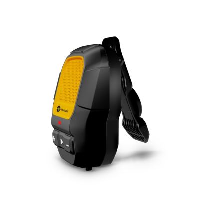 CONNECT IT HSP-1010-BK - Draadloze luidspreker met microfoon ClipBEAT 2W/5V 560 mAh IPX7 zwart/geel