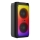 CONNECT IT HSP-3050-BK - LED Draadloze luidspreker met een microfoon 60W/5V 4500 mAh zwart + afstandsbediening