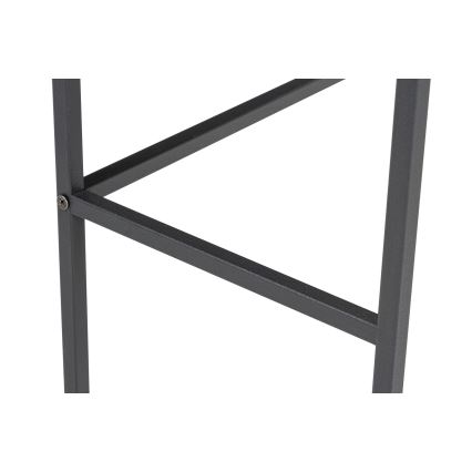 Console tafel CANVAS 80x100 cm grenen atlantic/zwart