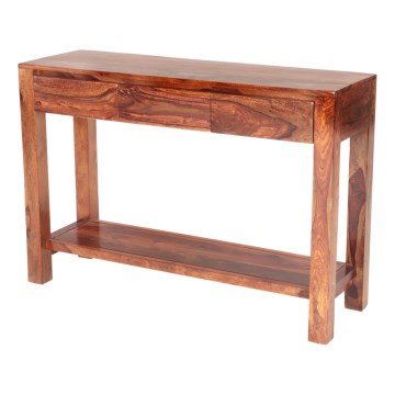 Console tafel GANI 76x130 cm massief hout/palissander
