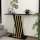 Console tafel GRAVITY 76,8x90 cm zwart/goud