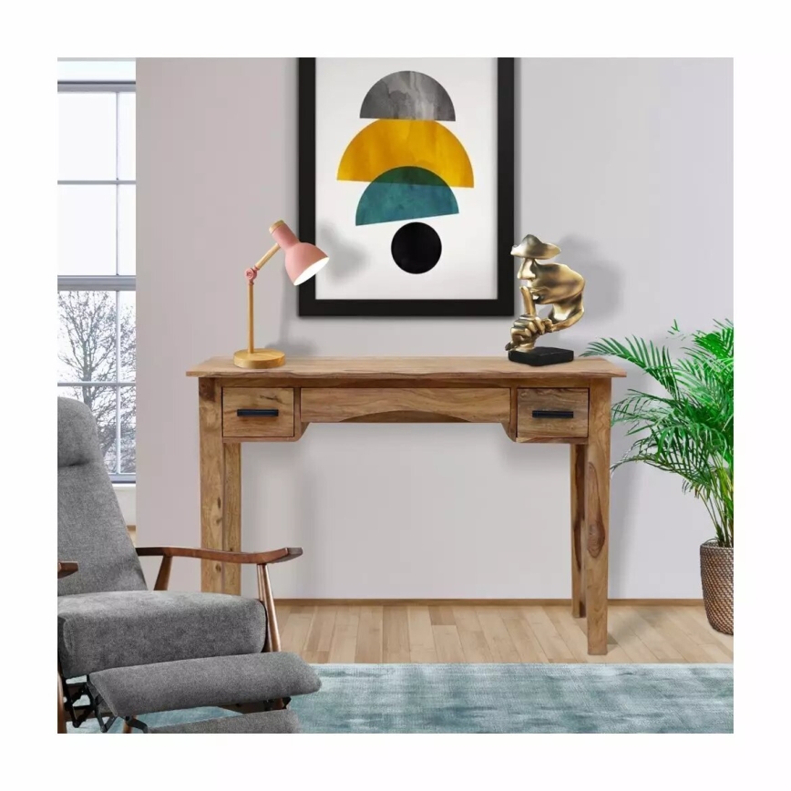 Console tafel RAMI 76x110 cm massief hout/palissander