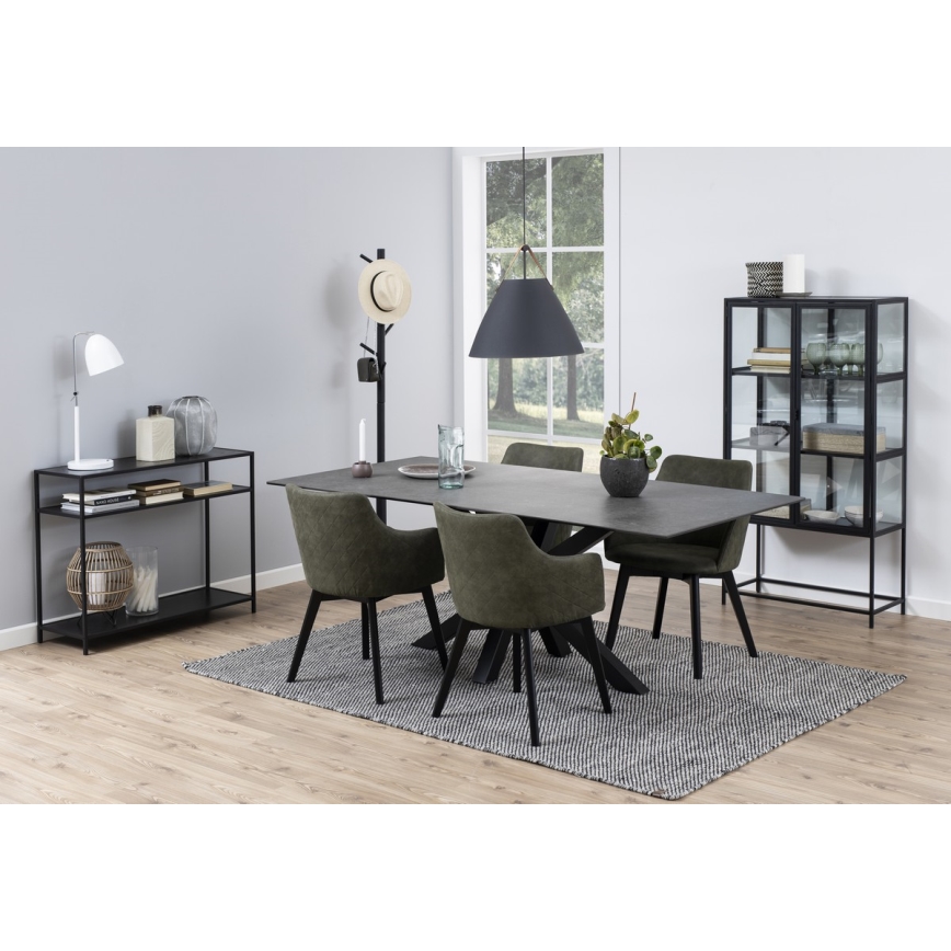 Console tafel SARON zwart