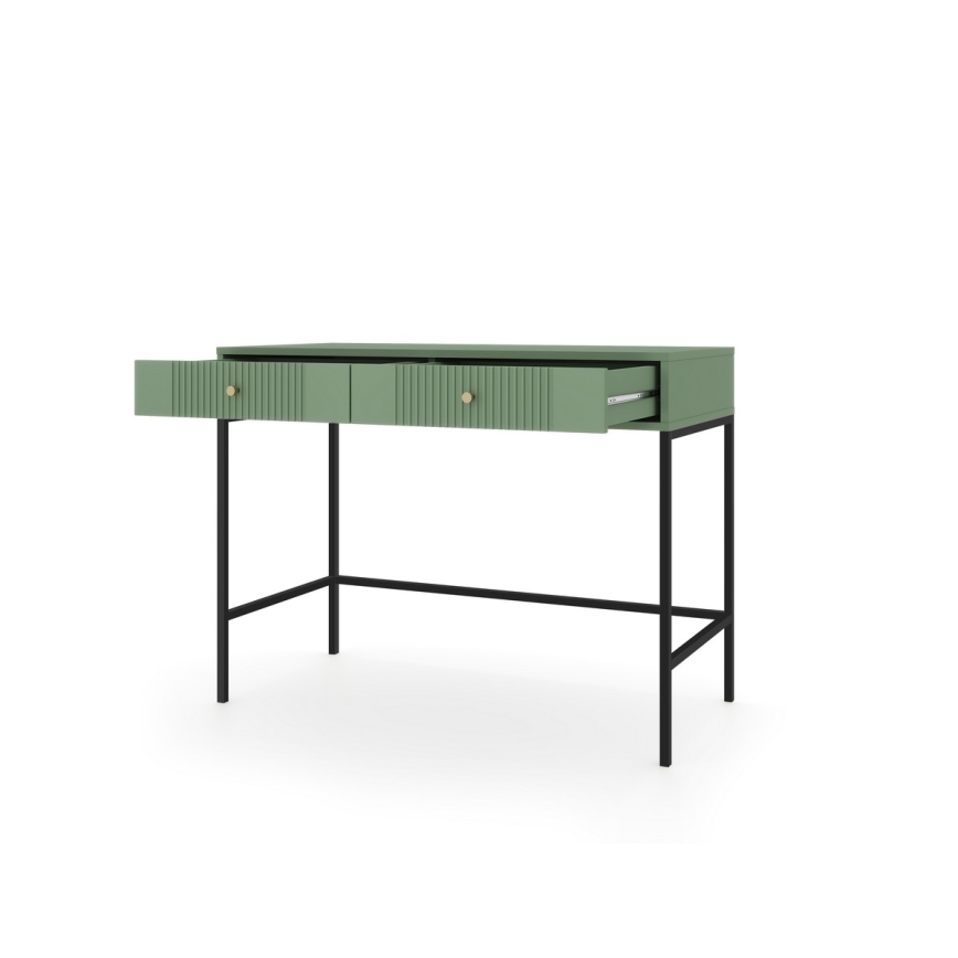 Consoletafel LUE groen/zwart