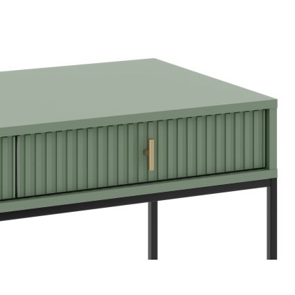 Consoletafel SUE groen/zwart