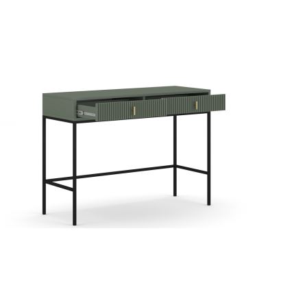 Consoletafel SUE groen/zwart