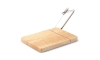 Continenta C3028 - Keukensnijplank voor het snijden van kaas 24x17,5 cm rubber vijg