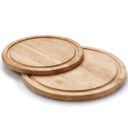 Continenta C30606 - Biefstuk bord 30x1,8 cm rubber vijg