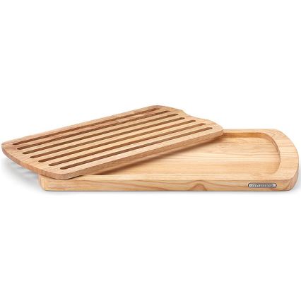 Continenta C3078 - Keuken Snijplank voor Brood 45x26 cm rubber vijg