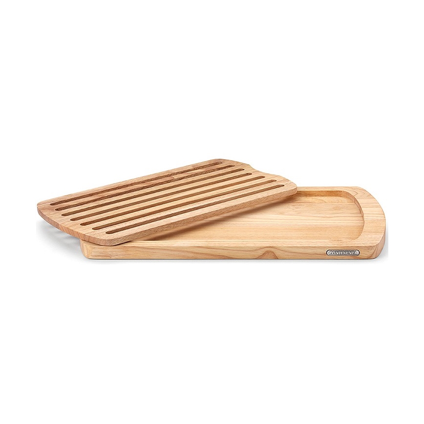 Continenta C3078 - Keuken Snijplank voor Brood 45x26 cm rubber vijg