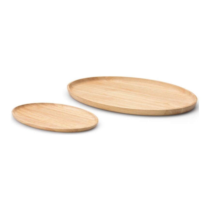 Continenta C3285 - Dienblad 36,5x25 cm rubber vijg
