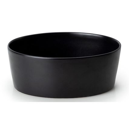 Continenta C3730 - Broodtrommel met deksel 30x23 cm zwart/rubberhout