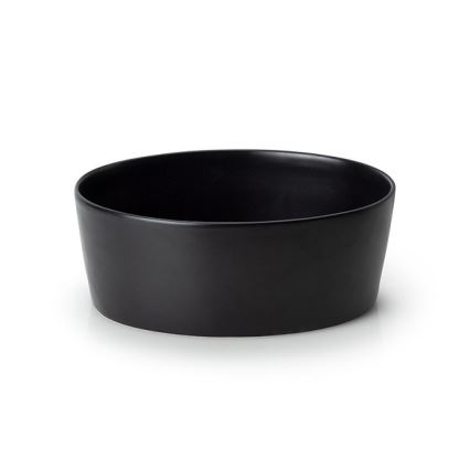 Continenta C3731 - Broodtrommel met deksel 27x20 cm zwart/rubberhout