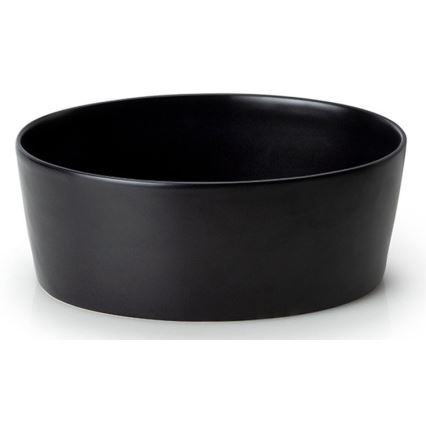 Continenta C3732 - Broodtrommel met deksel 36x23 cm zwart/rubberhout