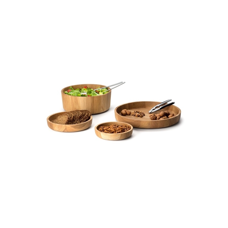 Continenta C4134 - Houten Kom 25x4,8 cm eiken