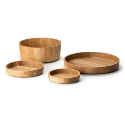 Continenta C4134 - Houten Kom 25x4,8 cm eiken