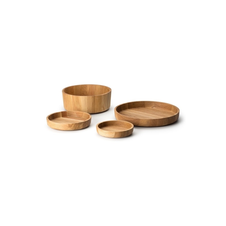 Continenta C4134 - Houten Kom 25x4,8 cm eiken