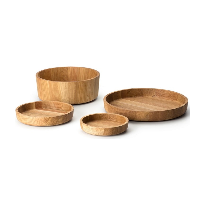 Continenta C4135 - Houten Schaal 38x5,4 cm eiken