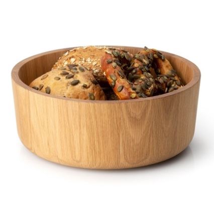 Continenta C4136 - Houten Schaal 31x12 cm eiken