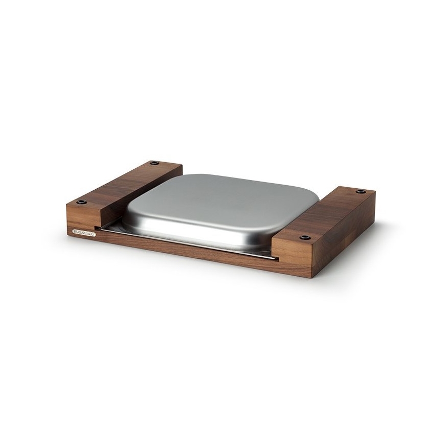 Continenta C4211 - Keuken snijplank met schaal 48x32,5 cm walnotenboom