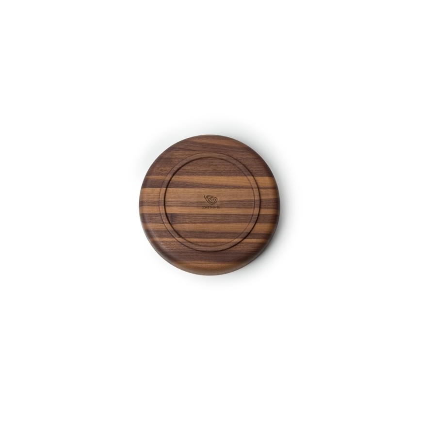 Continenta C4233 - Houten kom 20x4,3 cm walnoot hout