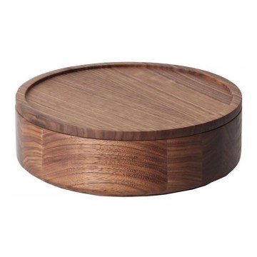 Continenta C4271 - Houten bak 19x6 cm walnoot hout