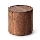 Continenta C4273 - Houten Trommel 13x13 cm walnoot hout