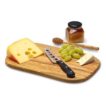 Continenta C4974 - Keuken Snijplank 34x22 cm olijfhout