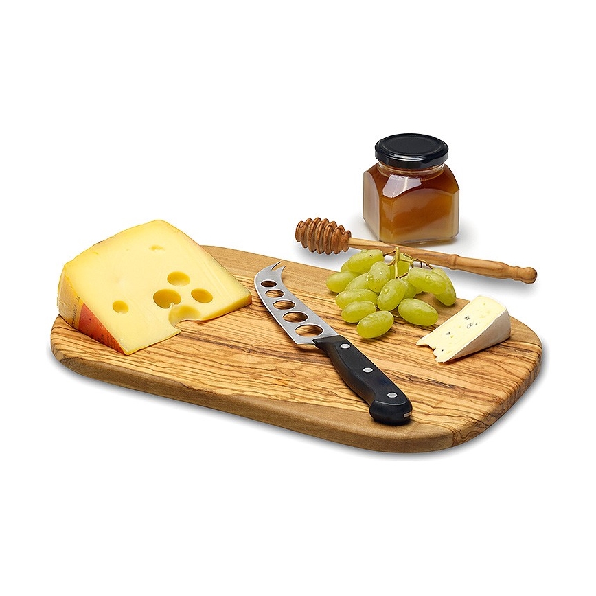 Continenta C4974 - Keuken Snijplank 34x22 cm olijfhout
