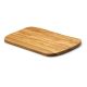 Continenta C4990 - Keuken Brood Snijplank 37x25 cm olijfboom hout
