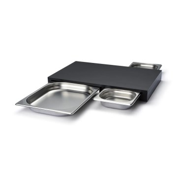 Continenta C5328 - SET Keukensnijplank 49,5x32,5 cm + 3x duracore kommen