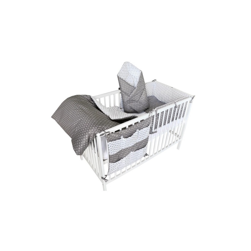 COSING - 10-delige set Sleeplease voor pasgeborenen, grijs/wit