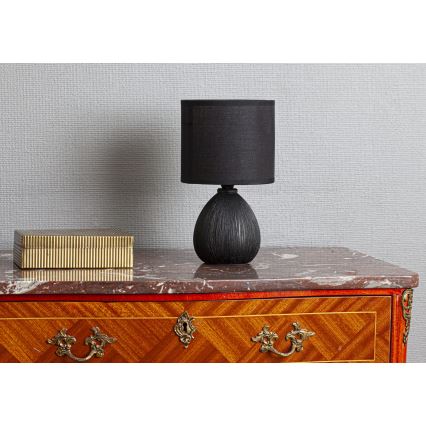 Cottex - Tafellamp MADISON 1xE14/8W/230V zwart
