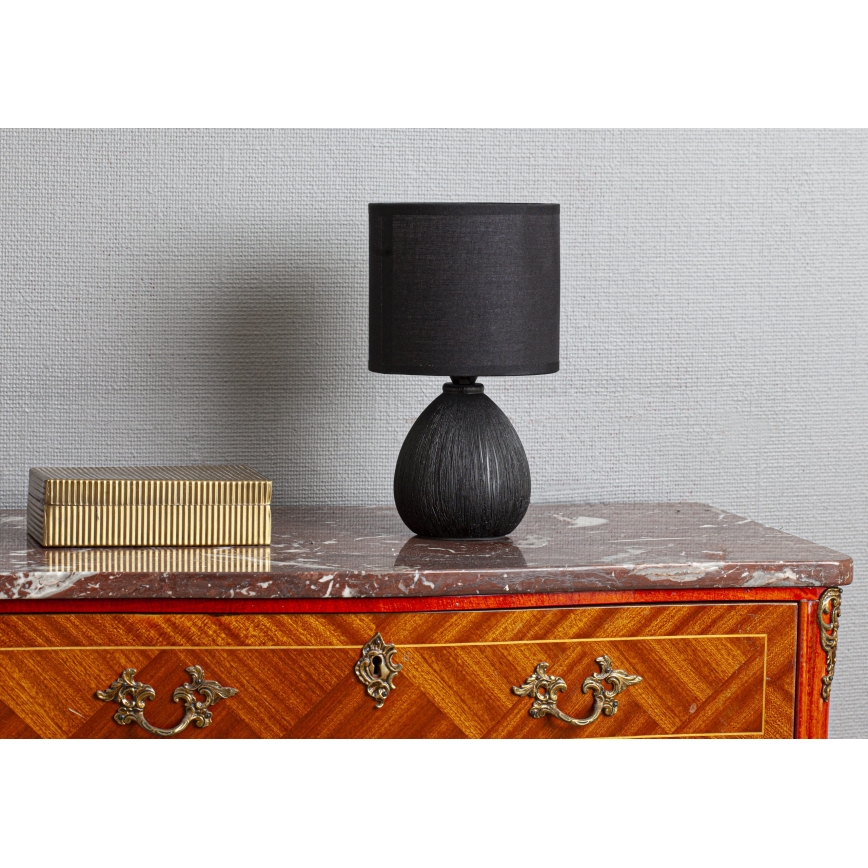 Cottex - Tafellamp MADISON 1xE14/8W/230V zwart