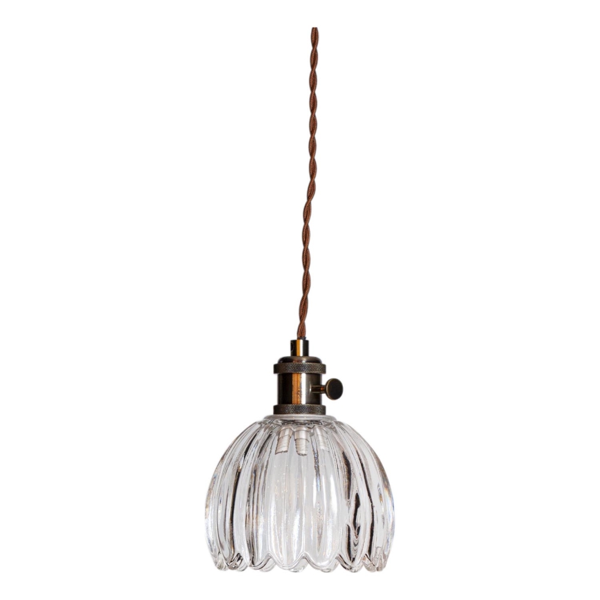 Cottex - Hanglamp met snoer en stekker NORA 1xE14/5W/230V helder