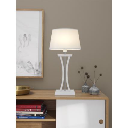 Cottex - Tafellamp NEW CHELSEA 1xE14/40W/230V wit