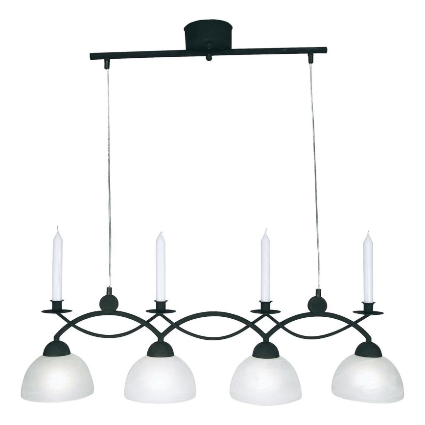 Cottex - Hanglamp met kabel FLORENS 4xE14/40W/230V