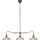 Cottex - Hanglamp met stang SNOOKER 3xE27/60W/230V