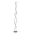 Cottex - LED vloerlamp VINDLA LED/22W/230V glanzend chroom