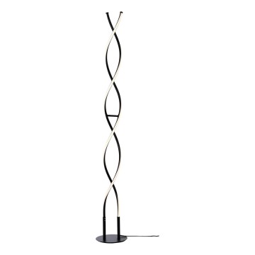 Cottex - LED-vloerlamp VINDLA LED/22W/230V zwart