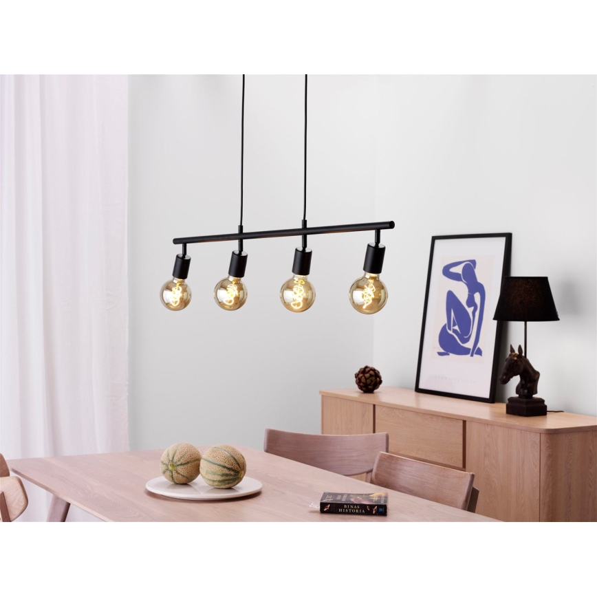 Cottex - Hanglamp ARC met kabel 4xE27/60W/230V